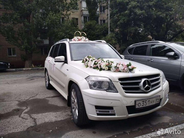 Свадебные украшения на машину