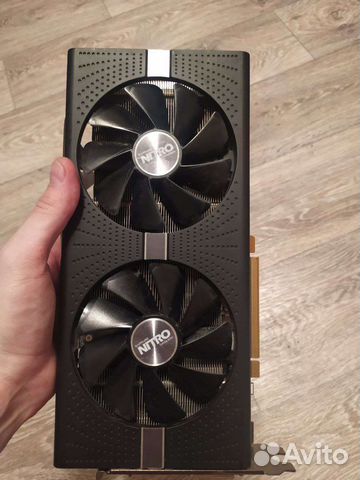 Видеокарта Sapphire rx570 4gb nitro