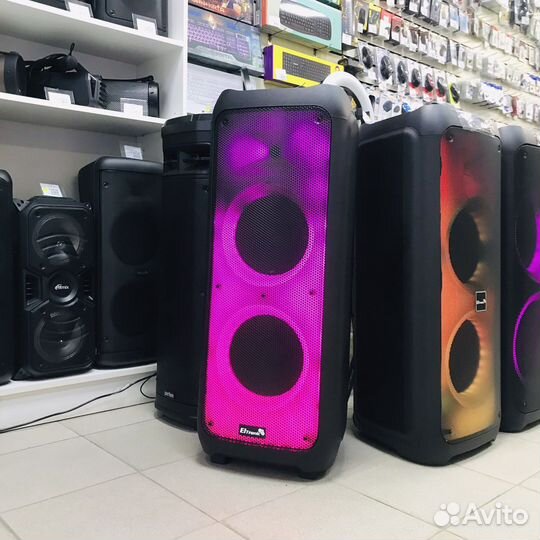 Беспроводная Караоке система колонка 1200w