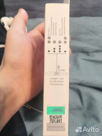 Наушники hoco M1 Pro