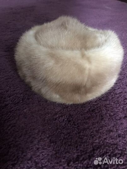 Шапка норковая женская