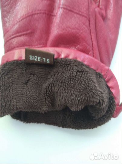 Перчатки женские кожаные 7.5