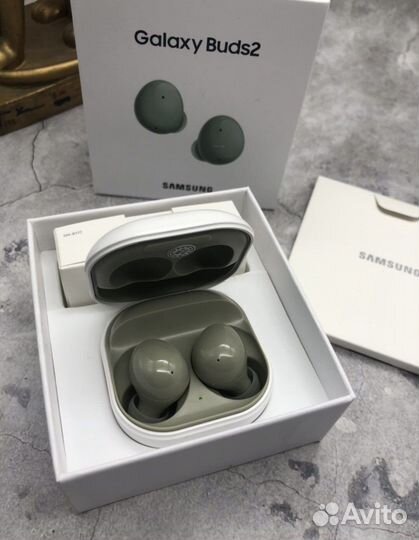 Беспроводные наушники samsung buds 2 фиолетовые