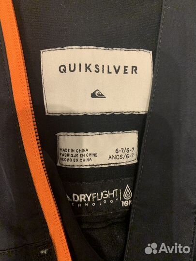 Полукомбинезон Quiksilver на 6-7 лет