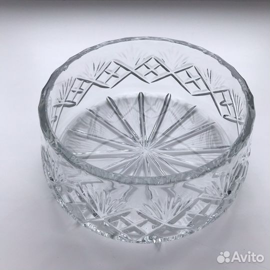 Салатник хрустальный большой