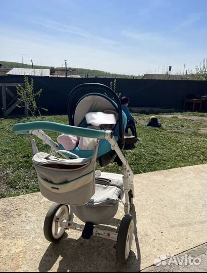 Продам коляску Adamex Monte Carbon 3 в 1
