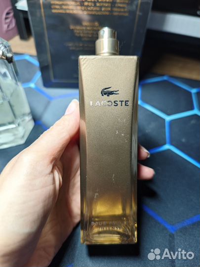 Lacoste pour femme intense оригинал
