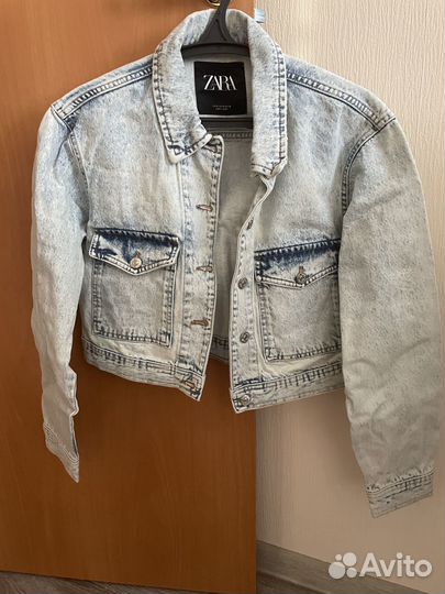 Джинсовая куртка zara
