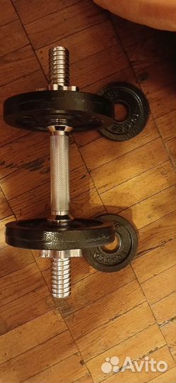 Гантеля, разборная