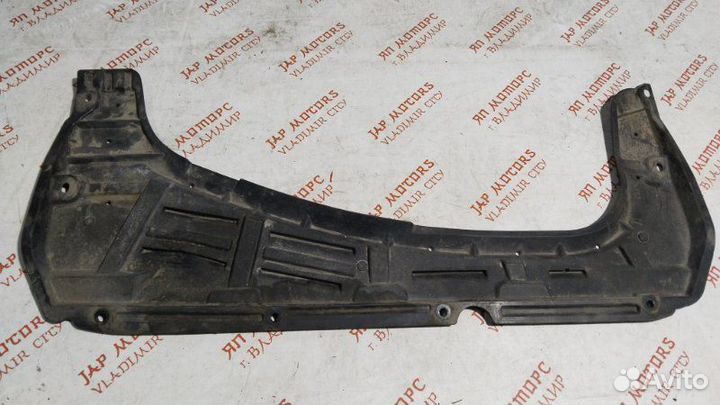 Защита бампера передняя Nissan Tiida C11 HR15 2009