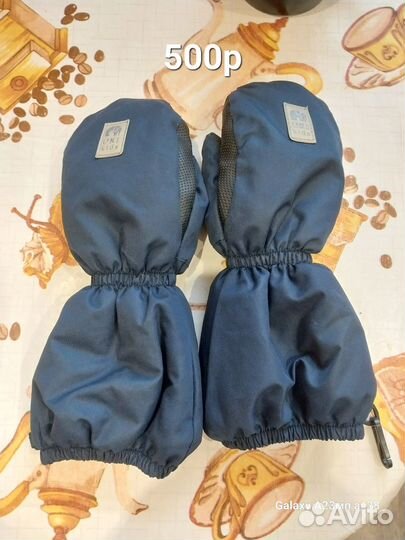 Варежки краги на 2 года