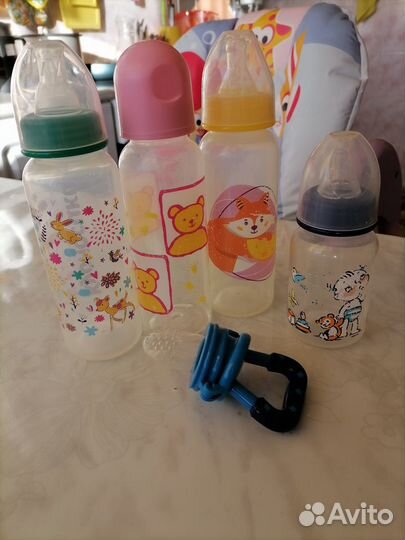 Бутылочки, ниблер, соска б/у