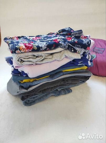 Вещи фирменные пакетом для девочки 110-116 новые