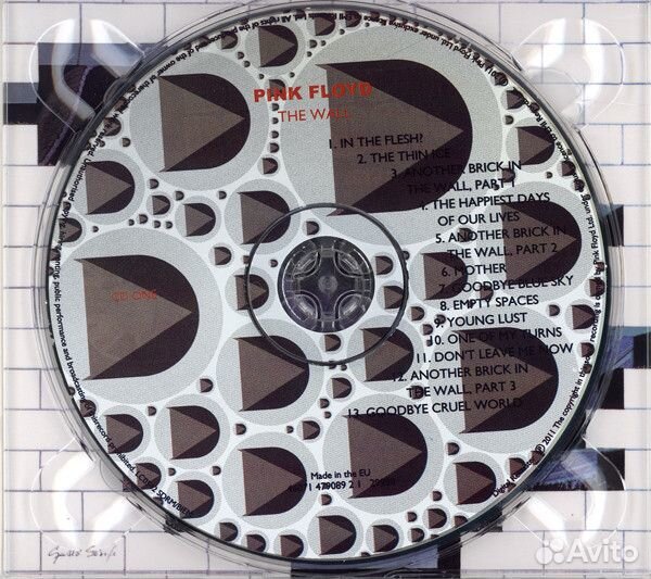 Pink floyd THE wall (стена) 2CD