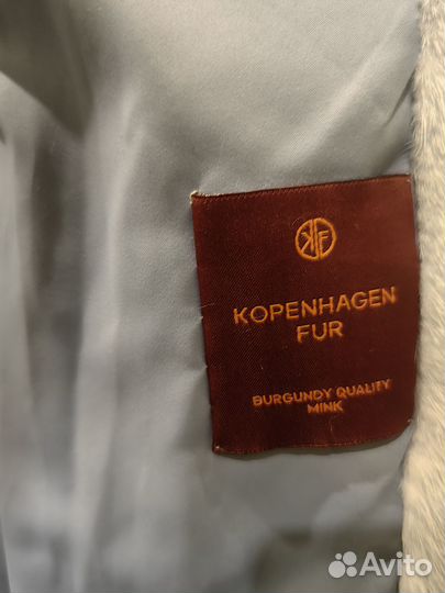 Шуба из аукционного меха норки