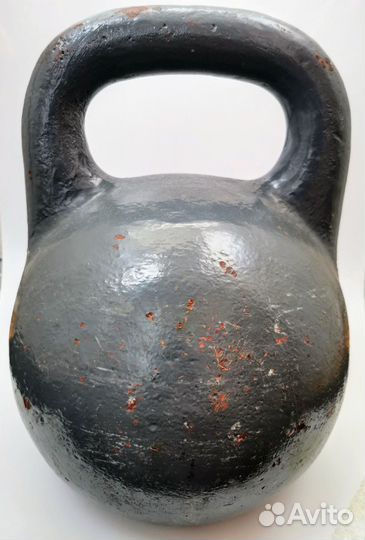 Гиря чугуннная 16 кг СССР Диск здоровья, от