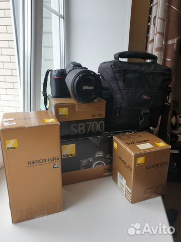 Зеркальная камера Nikon D610 в комплекте
