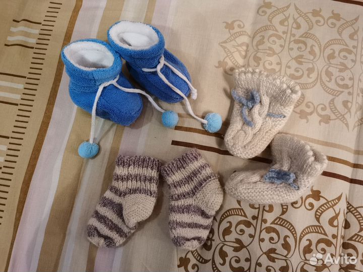 Носочки для новорожденного