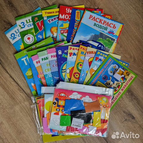 Набор развивающей литературы, 3-4 года