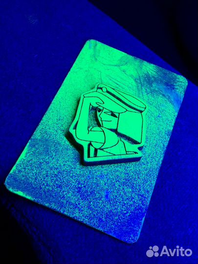 Создание значка из фанеры на заказ