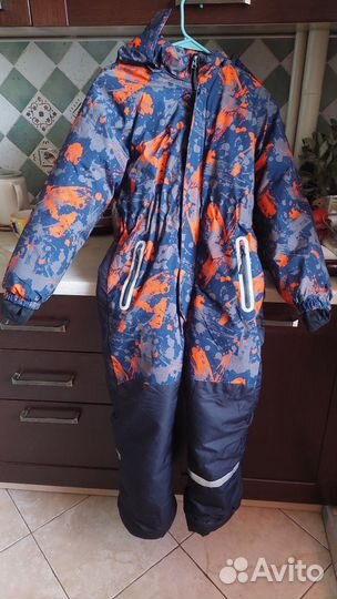 Зимний комбинезон для мальчика 146