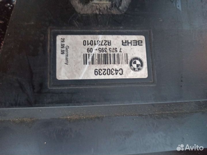 Кожух вентилятора радиатора bmw 7 f01