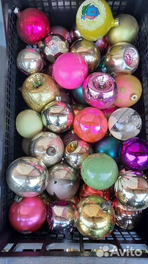 Елочные игрушки СССР