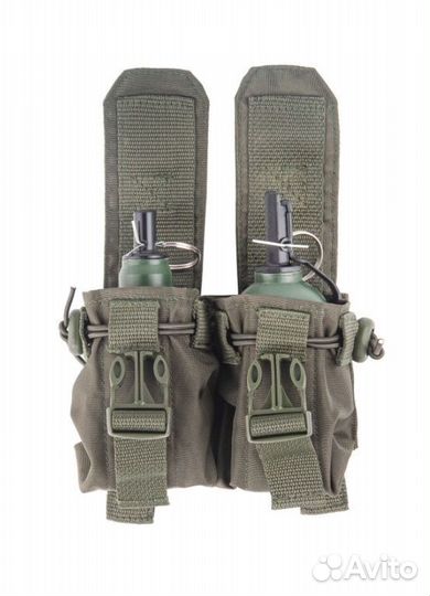 Подсумок тактический на 2 гранаты 