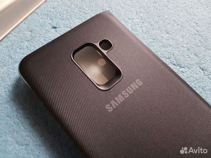 Оригинал Чехлы Neon Flip Cover - Samsung A8 (2018)