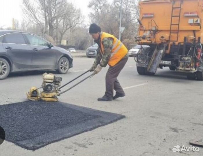 Ремонт дорог, крошка, асфальт, любой сложности