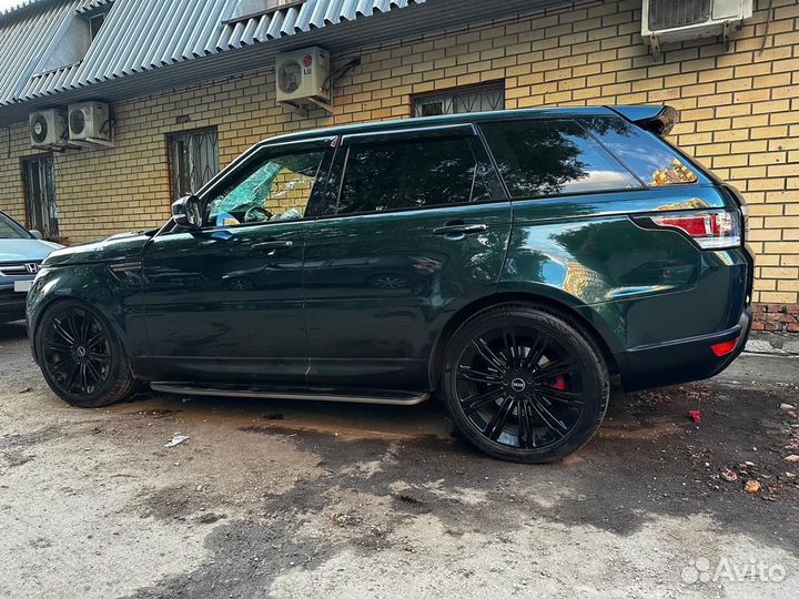 Land Rover Range Rover Sport 3.0 AT, 2017, битый, 90 000 км