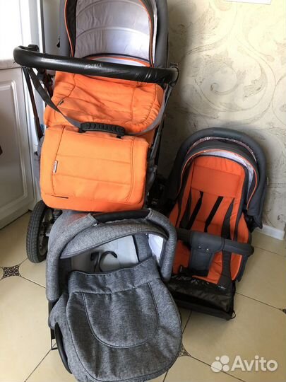 Коляска adamex 3 в 1 Марс Mars Польша