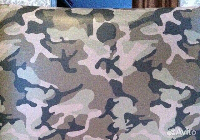 Виниловая пленка камуфляж Plenka68