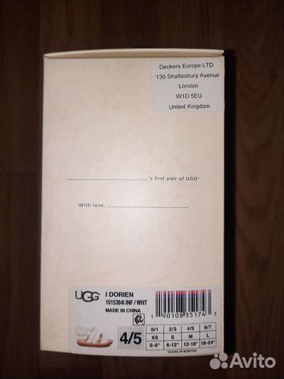 Ugg детские оригинал