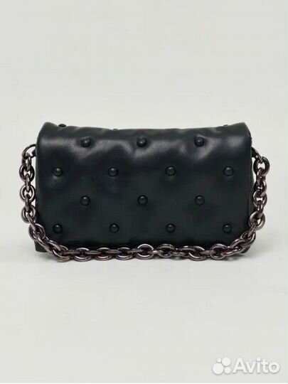 Сумка через плечо вечерняя чёрная