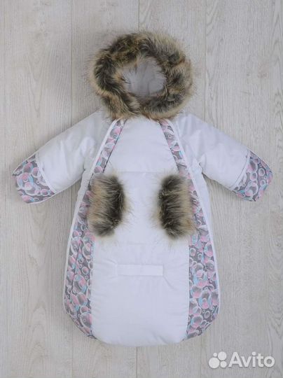 Конверт для новорожденного с ручками