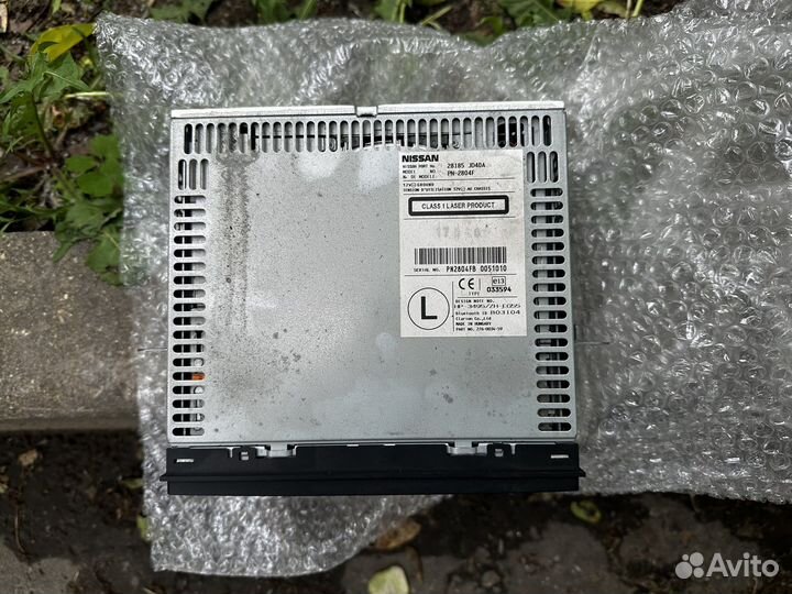 Магнитола на nissan qashqai j10