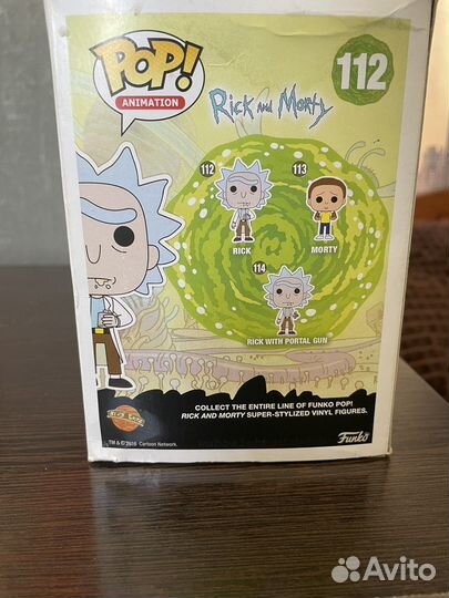 Фигурка funko pop Рик и Морти 112