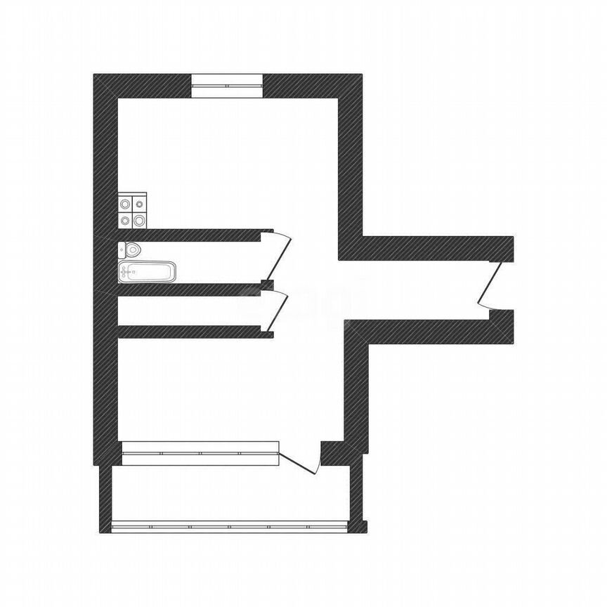 Квартира 1-комн. 31.7 м² в Дорогобуж — фото 11 из 11