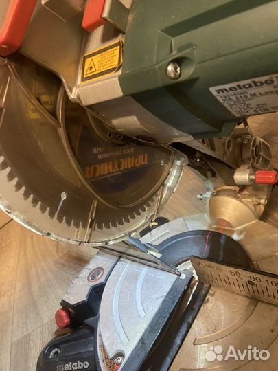 Пила торцовочная Metabo KS 216 m lasercut