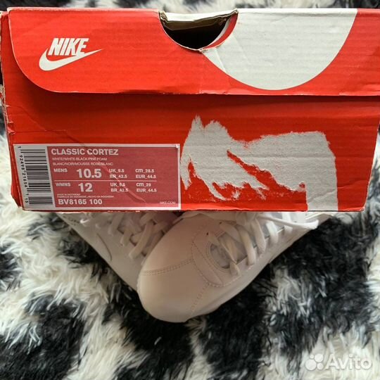 Оригинал 44,5 eu Nike Nathan Bell Classic Cortez