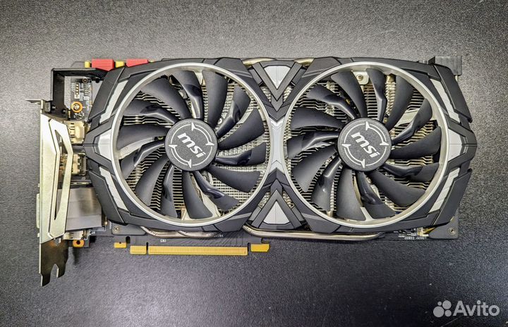 Видеокарта MSI GTX 1070 8GB Armor OC