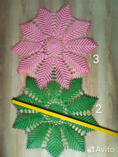 Салфетки вязаные крючком