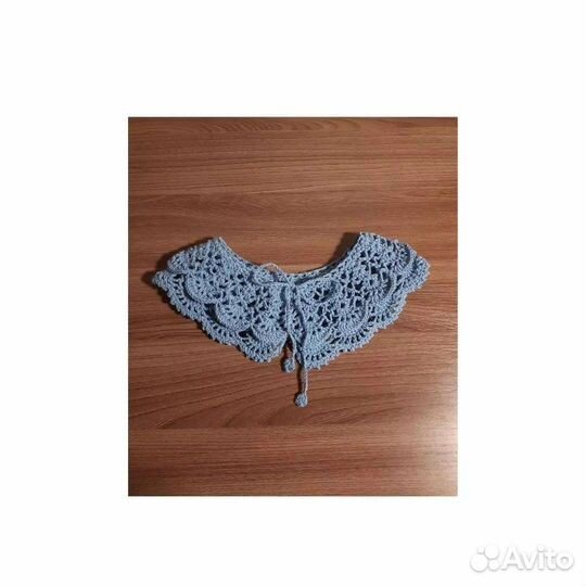 Вязаные кружевные воротнички