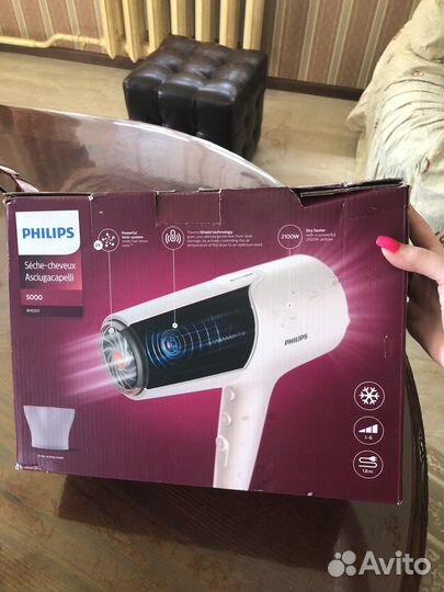Фен philips с насадкой