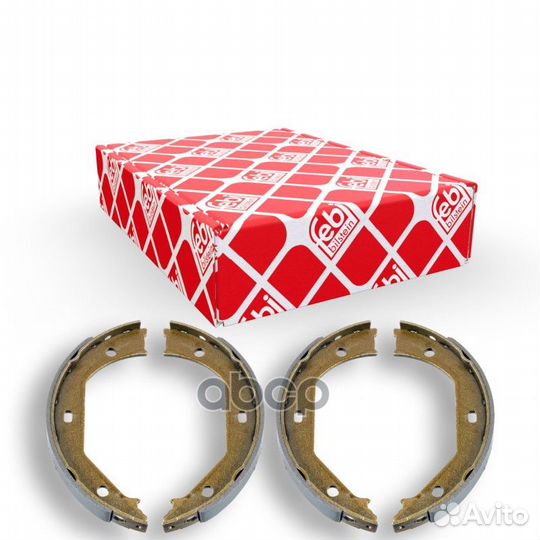 Колодки тормозные барабанные 18535 Febi