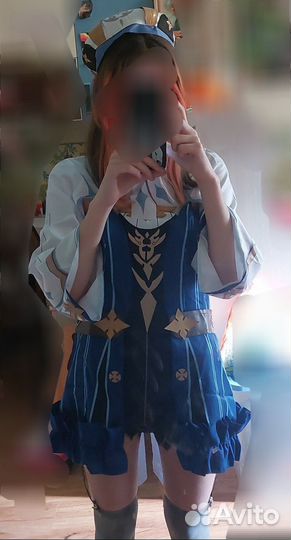 Косплей и парик Сахароза Genshin Impact