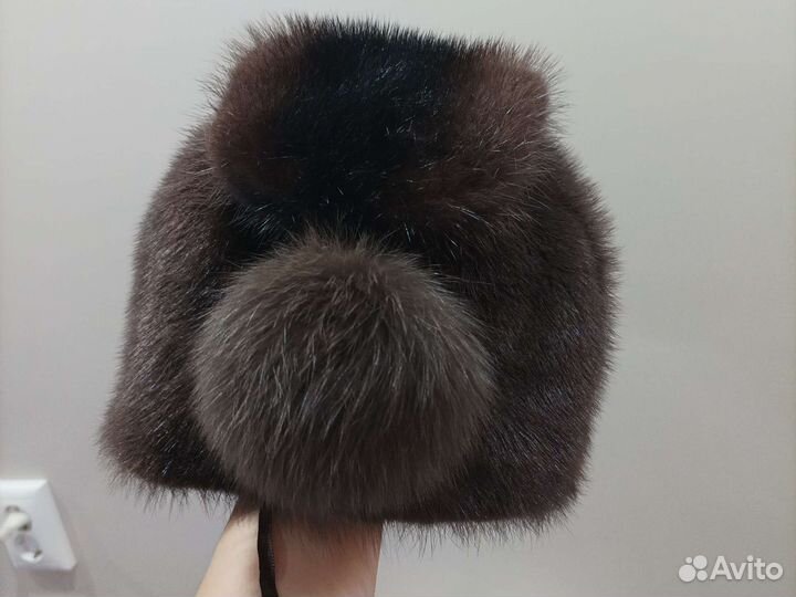 Шапка норковая женская