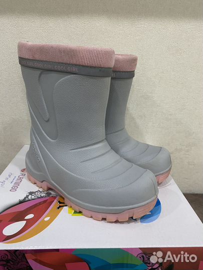 Детские резиновые сапоги