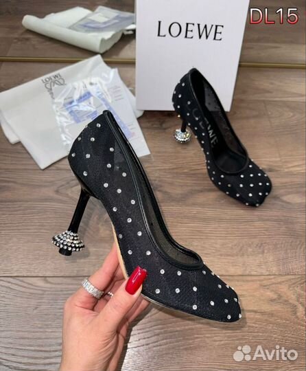 Туфли вечерний со стразами